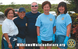 Cammy Marshall, Linda Sato, Robert Van Reisenwitz, Yolette Nishimoto and Milicent Murakami 