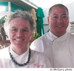 Chef Mavro and Sous Chef kevin Wong