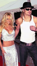 Pamela Anderson and Kid Rock