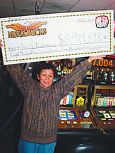 Amy Nishimura wins big on her birthday