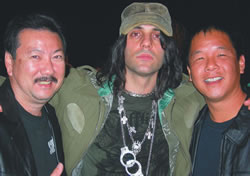 Alan Arita, ‘Mindfreak’ Criss Angel and Bradley Choy at the World Magic Seminar