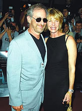 Steven Spielberg and Kate Capshaw