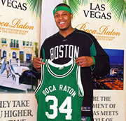 Boston Celtic Paul Pierce is now a proud Vegas resident