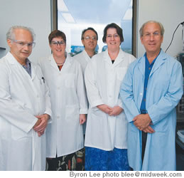 Mike Liberman, Ph.D., Beth-Ann Coller, Ph.D., David Clements, M.S., Carolyn Weeks-Levy, Ph.D. and Len Firestone, M.D.