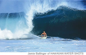 Jamie O’Brien on a thick Pipe dream in the heat of a summer day