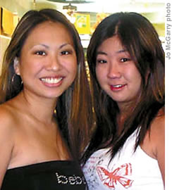 Kristie Cachola and Tori Itamoto