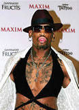 Dennis Rodman is auctioning … Dennis Rodman