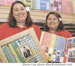 Delia Parker-Ulima and Bella Finau-Faumuina