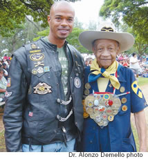 Lawrence Johnson and Dr. Waddell