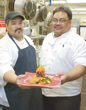 Todd Watayabashi and Conrad Pereira