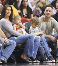 Andre, Steffi and children