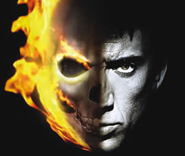 Nicolas Cage in ‘Ghost Rider’