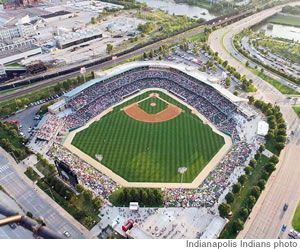 Victory Field in Indianapolis is very fan — and family — friendly