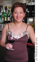 Ivy Nagayama, general manager at Steak and Lobster Time at d.k's