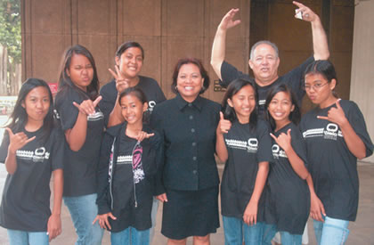 Waipahu Intermediate Students Capture Peace Day Events