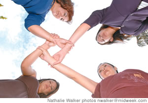 Dara Carlin, Alison Stewart, Rumi Murakami and Juliet Lighter