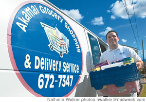 Tony Medina of Akamai Grocery Shopping really delivers