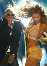 Jay-Z and Beyonce