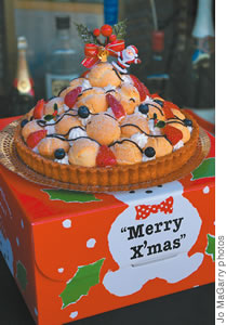 Panya's Christmas Cream Puff Tower