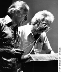 Donald Johanos and Dave Brubeck