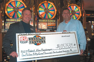 Robert Alan Harshbarger wins big at the Fremont