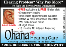 Ohana Hearing Care