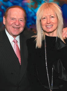 Mr. and Mrs. Sheldon Adelson