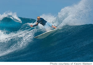 Keoni Watson credits Rell Sunn for changing his life with a surfboard