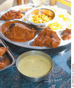 Raja's Thali Plate