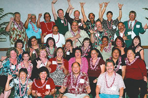 Kahuku High School's class of 1973 in Vegas