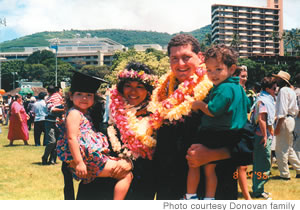 Jim and wife Tracy Orillo-Donovan