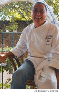 Ruth's Chris Steak House's Don Asam, Alex Kirley and Chef Leighton Miyakawa