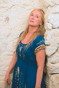 Meryl Streep in the movie version of 'Mamma Mia!'