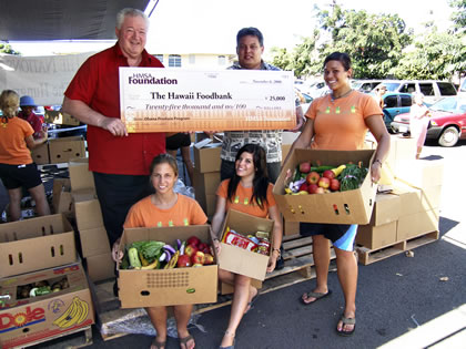 Foodbank Receives $25K