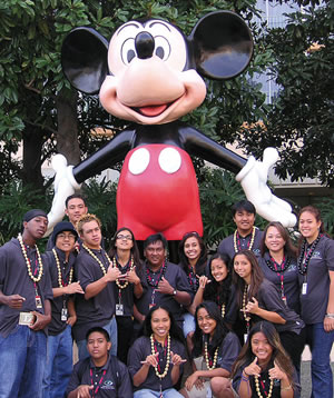 Daryl Madela’s graphics team (front, from left) Daryl Madela Jr., Pualeinani Pedrina, Megan Armstrong, Chaleesa Abrazado, (middle) Daris Richardson, Jeremy Armstrong, Royce Cummings, Devra Purkiss, Mr. Daryl Madela, Brandee Medeiros, Alana Marquez, Carly Vidinha, (back) Mychal Banis, Randy Salazar, Ms. Lisa Gonzales and Phoebe Ebanez. Photo from the team.